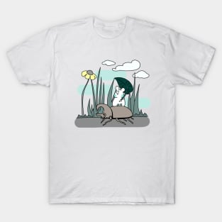 Pufipufi and the beetle T-Shirt